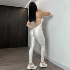 Fleece-Lined Yoga Jumpsuit 2026 - Long Sleeve Warm Tights - DanaFashionstore