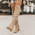 Block heel retro high boots - DanaFashionstore