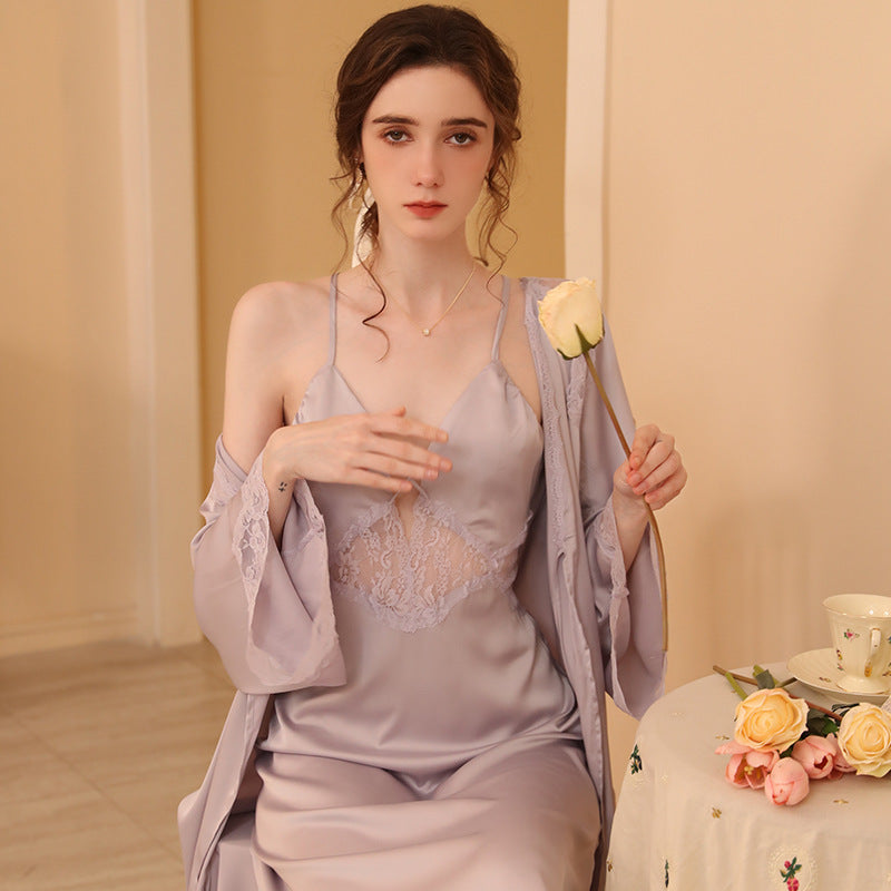 Nightgown Home Clothes Two-piece Suit For Women - Dana Fashion