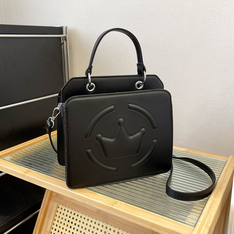 Women's Shoulder Bag Embossed Simple Cross-border PU Soft Leather Textured - Dana Fashion