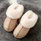 Suede cotton slippers - DanaFashionstore