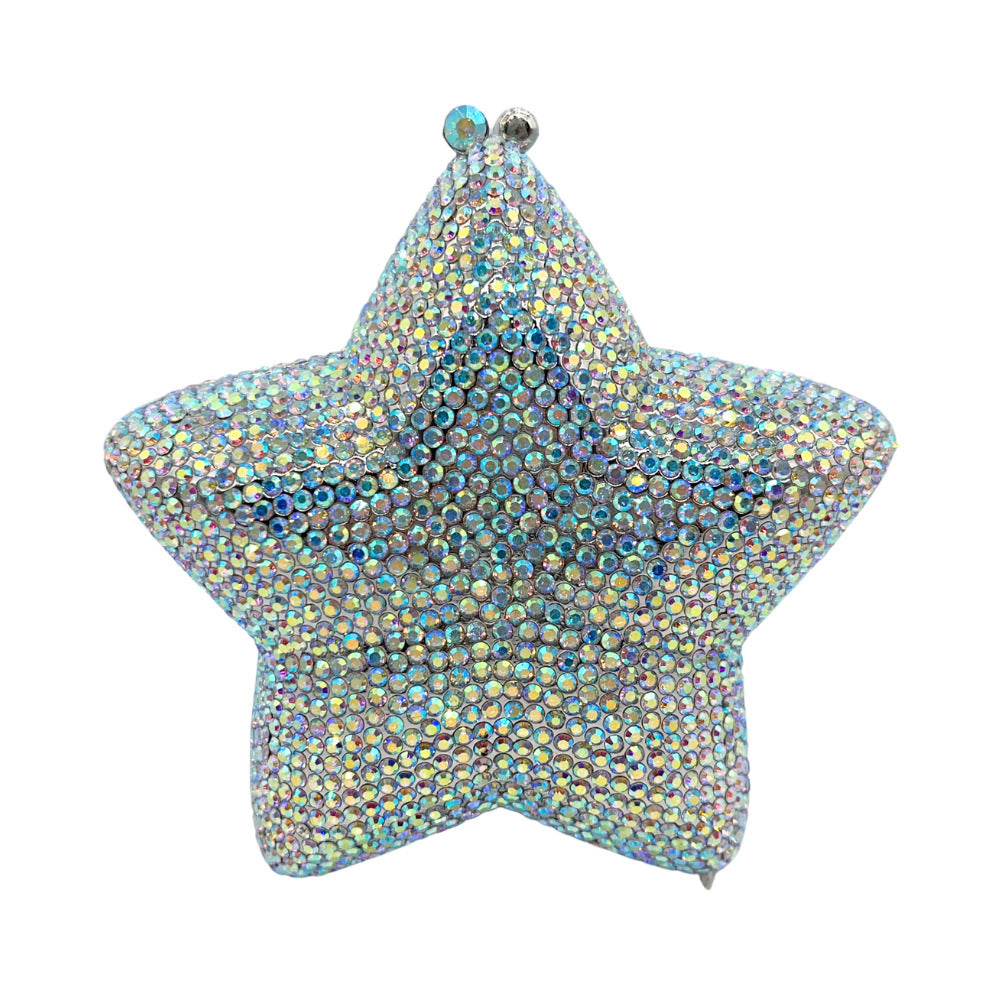Little Star Studded Diamond Dinner Full Diamond Handbag Dana Fashion