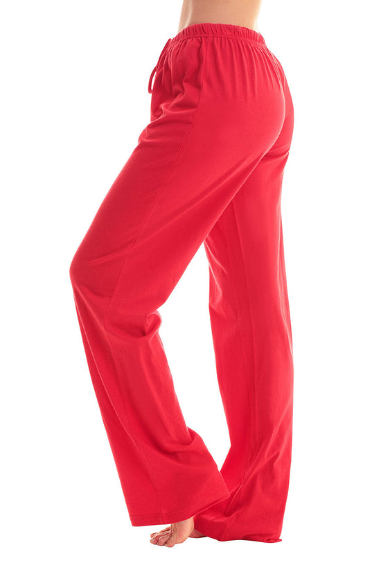 Drawstring Plaid Print Trousers Casual Loose Sports Home Pants Women