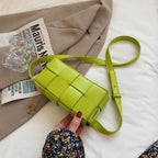 All-match Shoulder Bag Handmade Woven Small Square Bag - DanaFashionstore