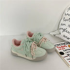 Sports And Leisure Korean Style Versatile Platform Student Sneakers - DanaFashionstore