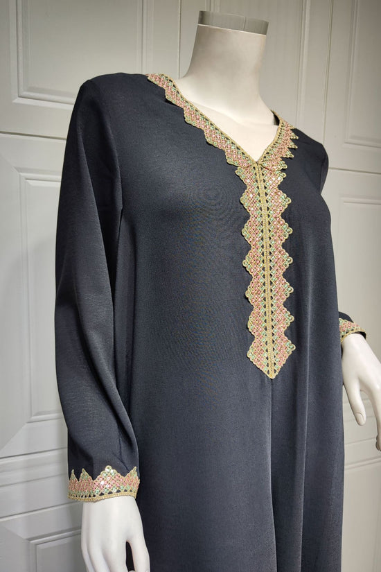 Middle East Muslim Women's Wear Swing Dress
