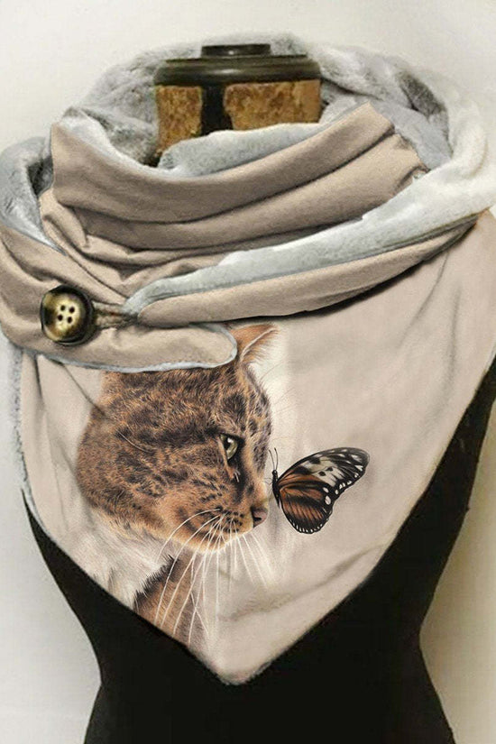 Women's Fashion Leisure Warm Clip Scarf