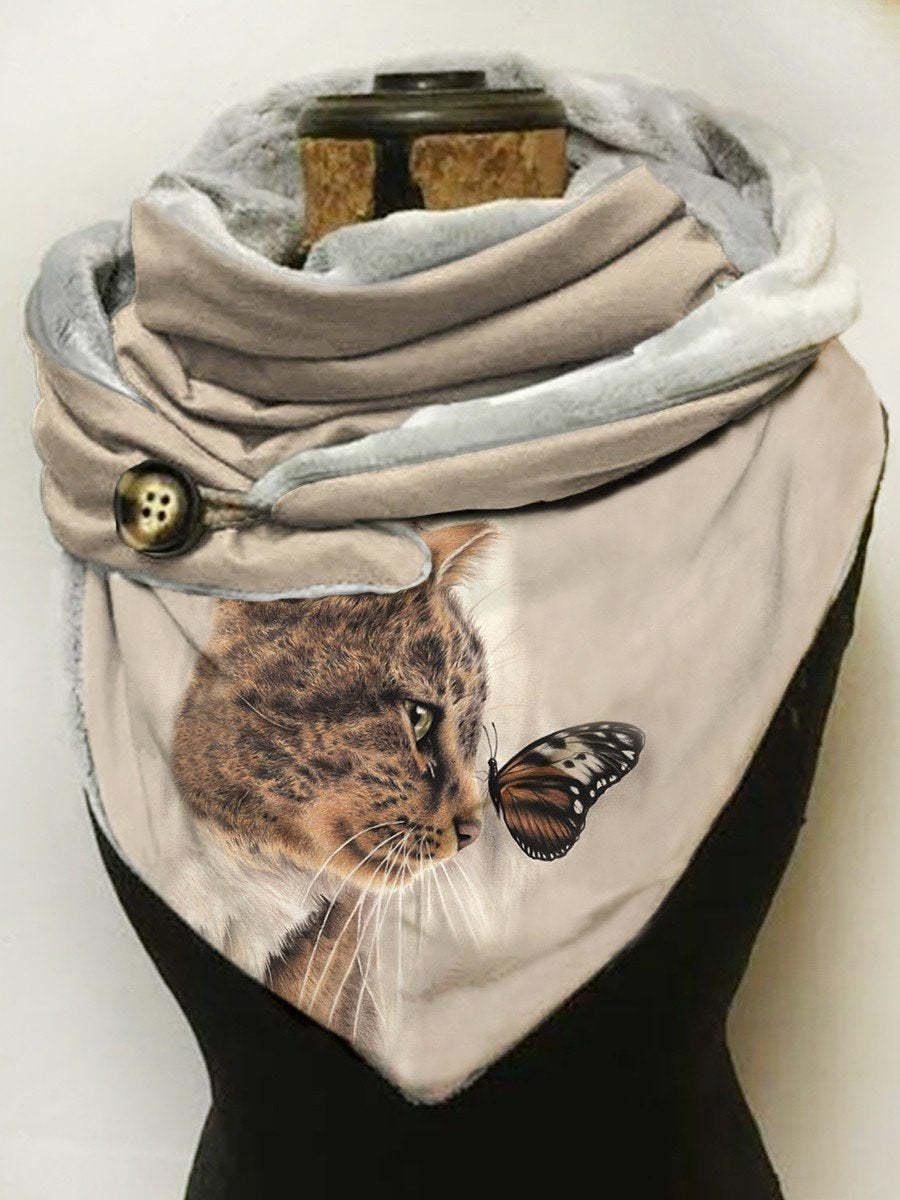 Women's Fashion Leisure Warm Clip Scarf - DanaFashionstore