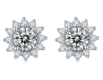 0.5ct Moissanite Stud Earrings