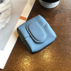 Coin Purse Women's Buckle First Layer Cowhide Coin Purse Key Case Carry Bag - DanaFashionstore