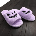 Halloween Women's Soft And Comfortable Plush Slippers Cosplay Shoes Furry Plush Slippers Kawaii Cute Shoes Home Slippers Halloween Dress Up Shoes - DanaFashionstore