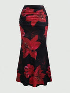 A- Line Skirt Leisure Vacation Long Women's Clothing - DanaFashionstore