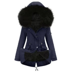 Parka Cotton-Padded Coat 2026 - Mid-Length Hooded Winter Jacket - DanaFashionstore