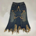 Women's American-style Retro High Waist Irregular Skirt - DanaFashionstore