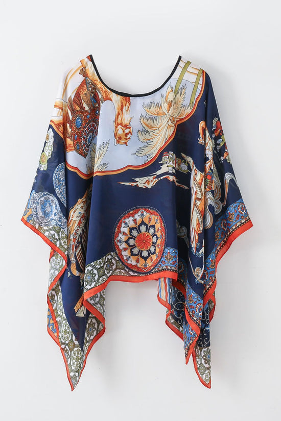 Pullover Shawl Outerwear Cover-up Multifunctional Scarf
