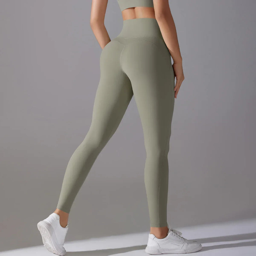 Internet Celebrity High Waist Hip Lift Nude Feel Hot Pants Yoga Pants Women - DanaFashionstore