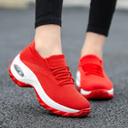Sports Women Flying Knit Socks Shaking Shoes - DanaFashionstore
