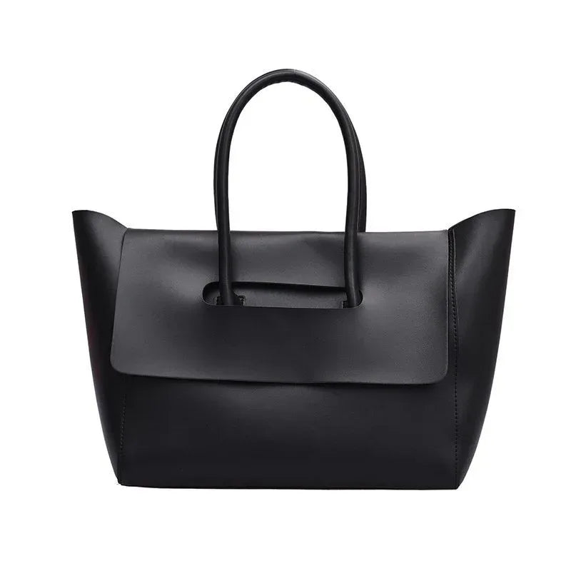 Fashion Women Shoulder Bags Large Capacity Handbags Simple Retro Tote Bags Solid Color Famous Brand High Quality Bags - DanaFashionstore