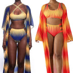 Women's Casual European And American Sexy Printed Bikini Swimming Suit - DanaFashionstore