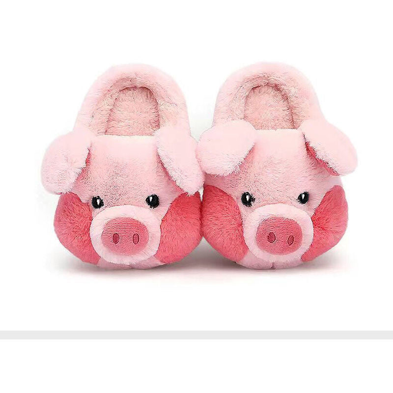 Non Slip Warm Lovers Cute Pig Slippers