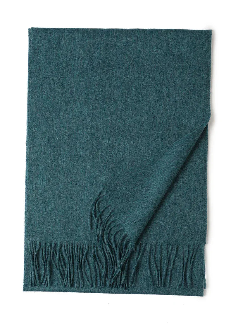 New Solid Color Wool Long Beard Warm Tassel Scarf Thick - DanaFashionstore