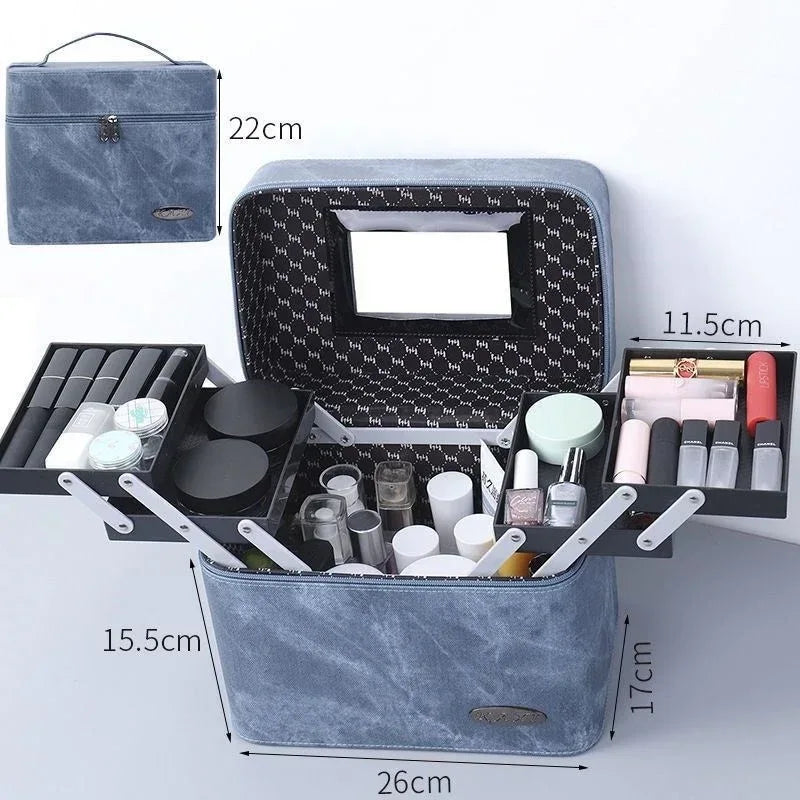 Cosmetics Portable Large Capacity Portable Storage Box - DanaFashionstore
