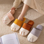 Cat's claw plush slippers - DanaFashionstore
