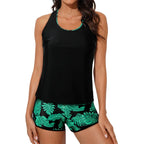 Women's European And American Three-piece High Elastic Bikini Suit - DanaFashionstore