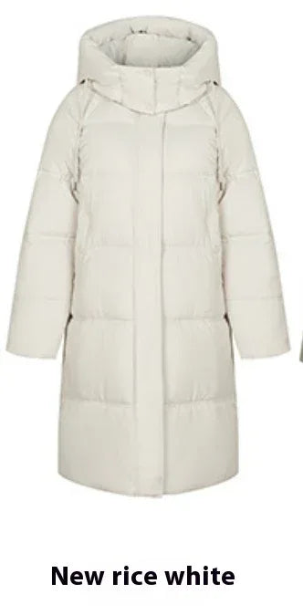 Long Over Knee Hooded Jacket 2025 - Thickened Winter Coat - DanaFashionstore