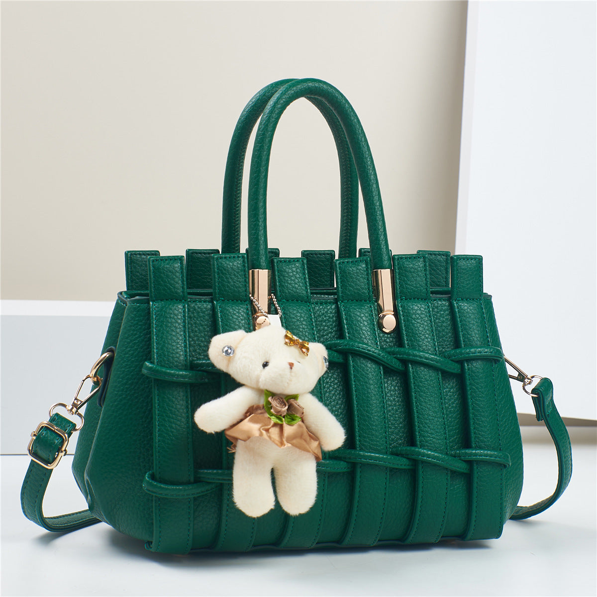 New Anti-scratch Women's Bag Fashion Hand-woven Handbag Shoulder Bag - Dana Fashion