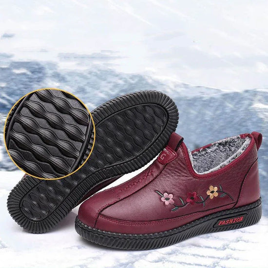 Middle-aged And Elderly Cotton Shoes With Velvet Thickening - DanaFashionstore