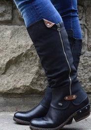 Low-heeled Martin boots - DanaFashionstore