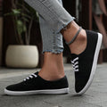 Women's Running Training Solid White Shoes - DanaFashionstore