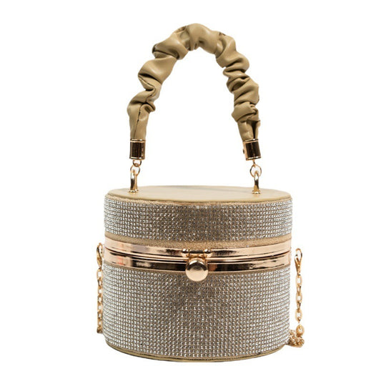 Women's Fashion All-matching Rhinestone Fashion Bucket Bag - Dana Fashion