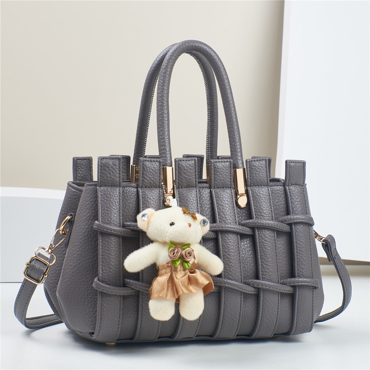 New Anti-scratch Women's Bag Fashion Hand-woven Handbag Shoulder Bag - Dana Fashion