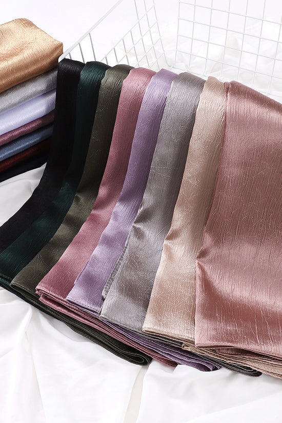 New Silk-like Silky Satin Scarf