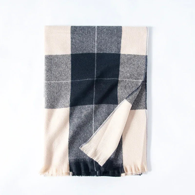 Winter Artificial Cashmere Shawl Women's Fashion Thick Warm Scarf - DanaFashionstore