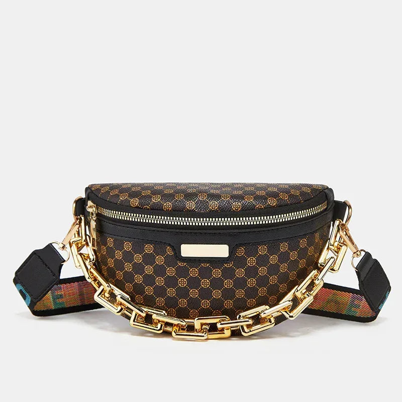 Women's Fashion Chest Bag Shoulder Bag Leopard Print Waist Bag - DanaFashionstore