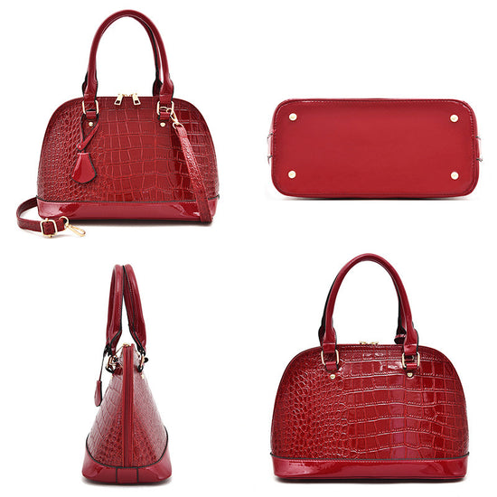 Large Capacity Shiny Shoulder Bag Crossbody - Dana Fashion