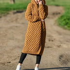 Women Winter Thick Warm Hooded Knitted Cardigan - DanaFashionstore