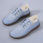 Women's Round Toe Lace-up Mother Soft-soled Flat Shoes - DanaFashionstore