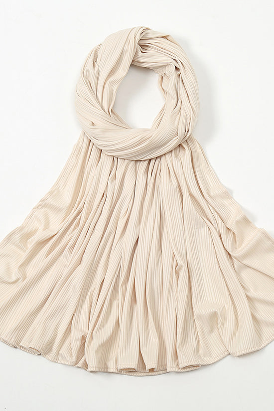 Women's Knitted Thread Cotton Striped Solid Color Scarf