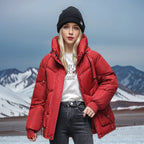 Winter Down Cotton Jacket 2026 - Korean Loose Thick Coat - DanaFashionstore