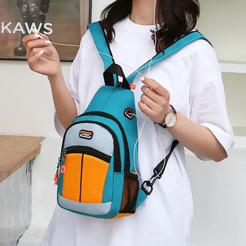 Women Sport Bags Multifunctional Backpack Shoulder Bags With USB Design - DanaFashionstore