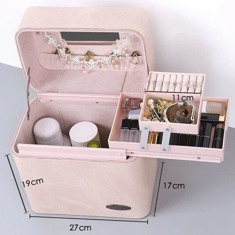 Cosmetics Portable Large Capacity Portable Storage Box - DanaFashionstore