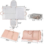 Large Capacity Travel Duffle Bag Women's Handbag Folding Suit Bag Waterproof Clothes Totes - DanaFashionstore