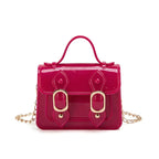 Children's Jelly Bag Rhombic Chain Pearl Handbag - DanaFashionstore