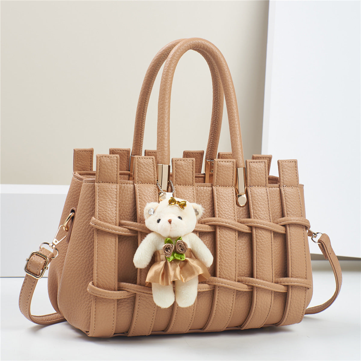 New Anti-scratch Women's Bag Fashion Hand-woven Handbag Shoulder Bag - Dana Fashion