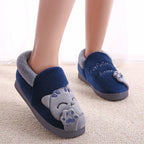 Cotton Slippers Women Platform Bag With Home - DanaFashionstore