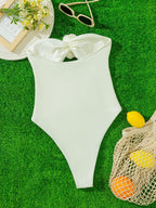 Three-dimensional Flower Women's One-piece Swimming Suit - DanaFashionstore